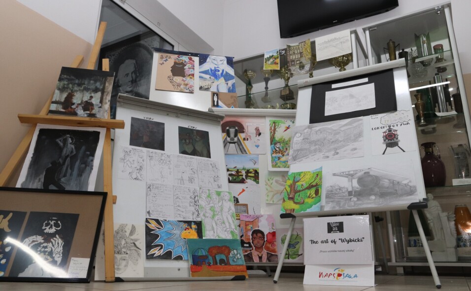 Wystawa prac plastycznych 